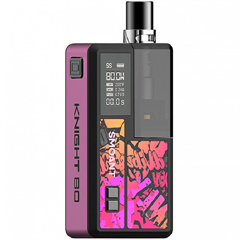 Фото и внешний вид — Smoant Knight 80 Pod KIT Starlight Purple